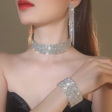 Women Rhinestone Jewelry